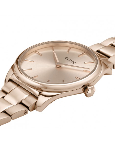 CLUSE-Féroce petite rose gold-Stainless Steel Strap-CW11201
